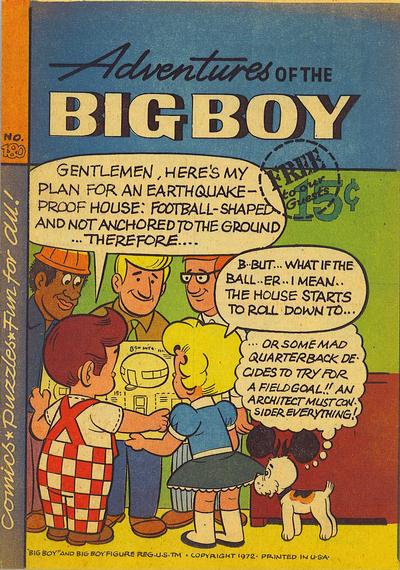 Cover for Adventures of the Big Boy (Webs Adventure Corporation, 1957 series) #180