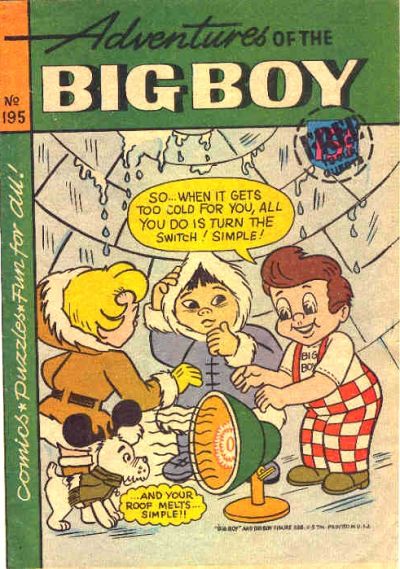 Cover for Adventures of the Big Boy (Webs Adventure Corporation, 1957 series) #195