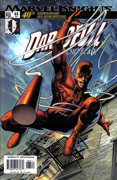 Cover for Daredevil (Marvel, 1998 series) #65 (445) [Direct Edition]