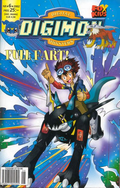Cover for Digimon (Egmont, 2001 series) #6/2002