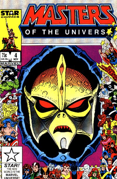Cover for Masters of the Universe (Marvel, 1986 series) #4 [Direct]