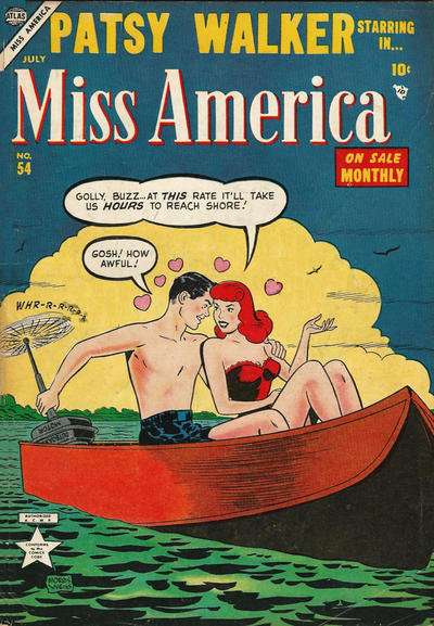 Cover for Miss America (Marvel, 1953 series) #54