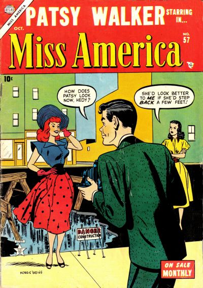 Cover for Miss America (Marvel, 1953 series) #57