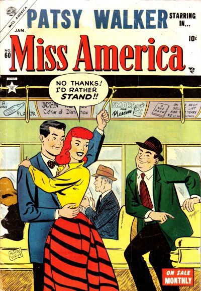 Cover for Miss America (Marvel, 1953 series) #60