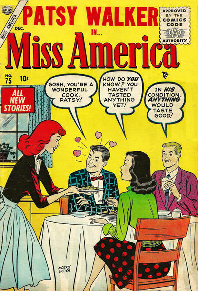 Cover for Miss America (Marvel, 1953 series) #75