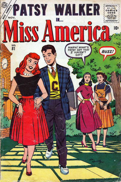 Cover for Miss America (Marvel, 1953 series) #81