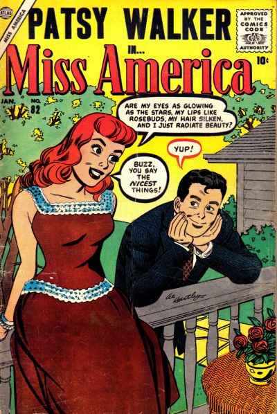 Cover for Miss America (Marvel, 1953 series) #82