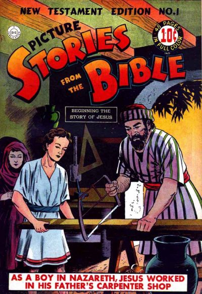 Cover for Picture Stories from the Bible New Testament (DC, 1944 series) #1