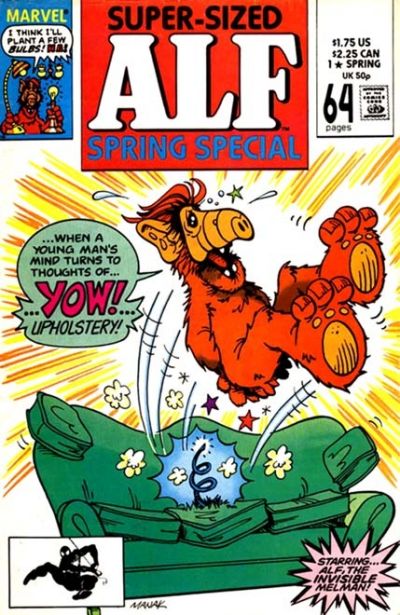 Cover for ALF Spring Special (Marvel, 1989 series) #1 [Direct]