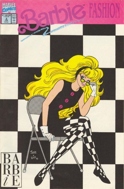 Cover for Barbie Fashion (Marvel, 1991 series) #2 [Direct]