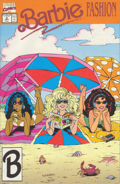Cover for Barbie Fashion (Marvel, 1991 series) #9