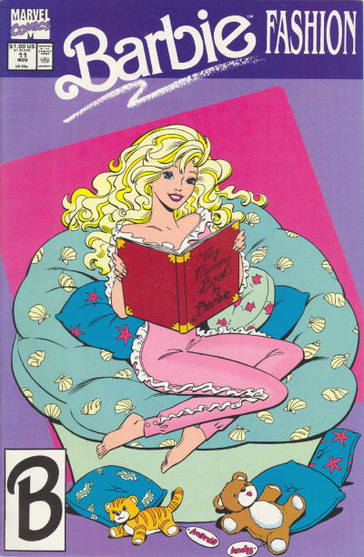 Cover for Barbie Fashion (Marvel, 1991 series) #11 [Direct]
