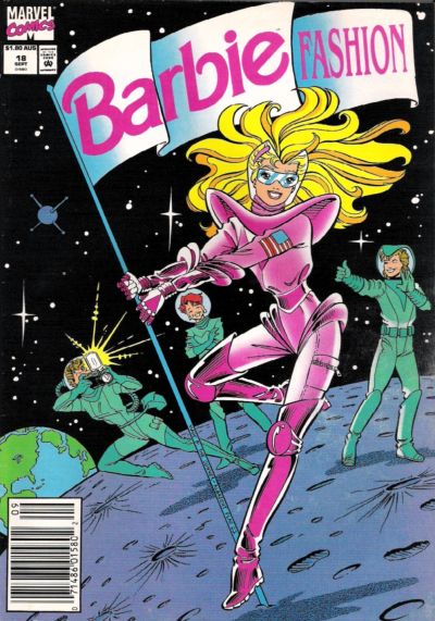 Cover for Barbie Fashion (Marvel, 1991 series) #18