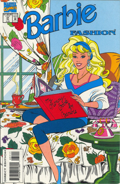 Cover for Barbie Fashion (Marvel, 1991 series) #31 [Direct Edition]