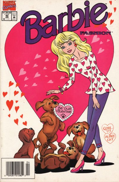 Cover for Barbie Fashion (Marvel, 1991 series) #40 [Newsstand]