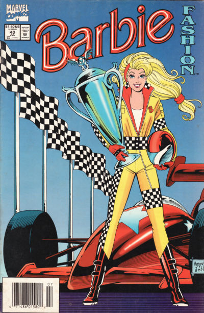 Cover for Barbie Fashion (Marvel, 1991 series) #43 [Newsstand]