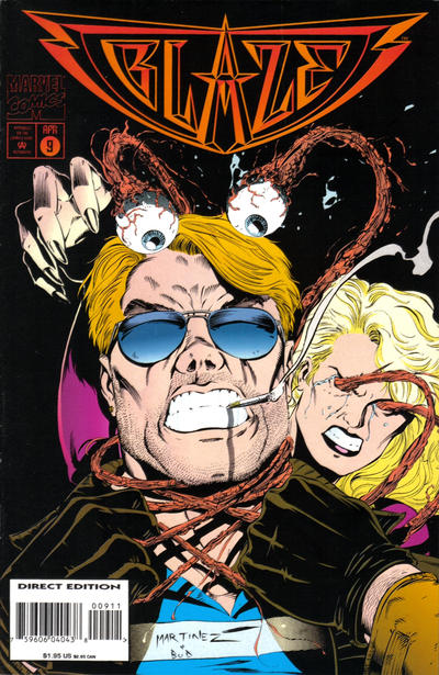 Cover for Blaze (Marvel, 1994 series) #9