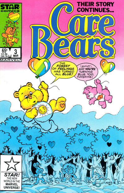 Cover for Care Bears (Marvel, 1985 series) #3 [Direct]