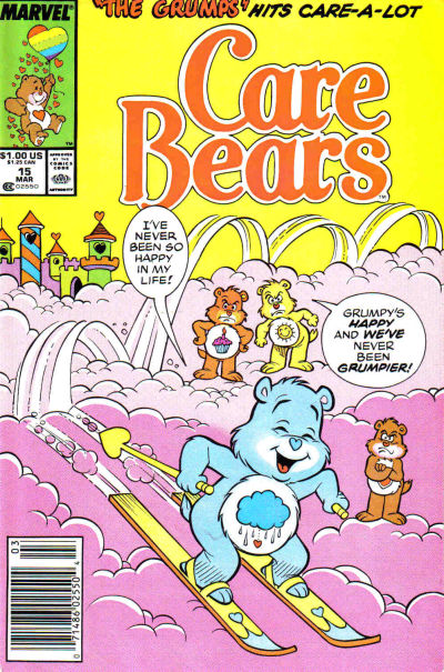 Cover for Care Bears (Marvel, 1985 series) #15 [Newsstand]