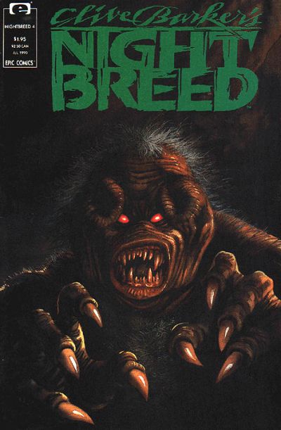 Cover for Clive Barker's Night Breed (Marvel, 1990 series) #4