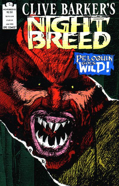 Cover for Clive Barker's Night Breed (Marvel, 1990 series) #23