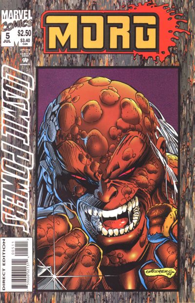Cover for Cosmic Powers (Marvel, 1994 series) #5 [Direct Edition]