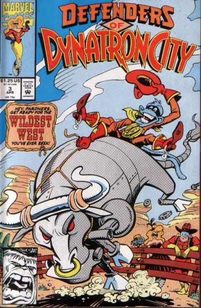 Cover for Defenders of Dynatron City (Marvel, 1992 series) #3