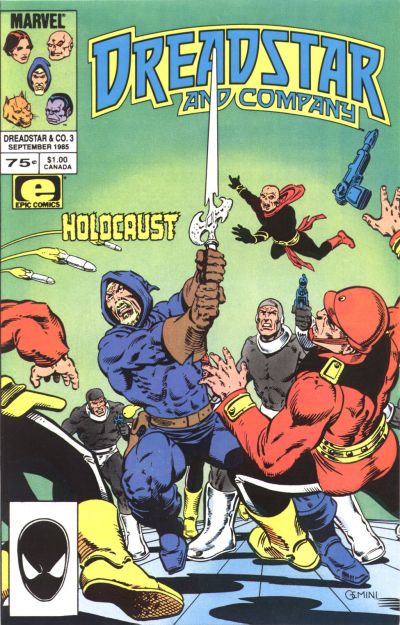 Cover for Dreadstar and Company (Marvel, 1985 series) #3 [Direct]