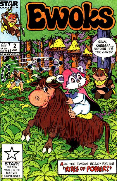 Cover for The Ewoks (Marvel, 1985 series) #2 [Direct]