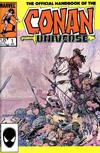 Cover for The Handbook of the Conan Universe [The Official Handbook of the Conan Universe] (Marvel, 1986 series) #1 [Direct Edition]