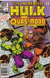 Cover for The Incredible Hulk versus Quasimodo (Marvel, 1983 series) #1 [Newsstand]