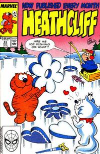 Cover Thumbnail for Heathcliff (Marvel, 1985 series) #31 [Direct]