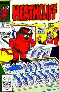 Cover Thumbnail for Heathcliff (Marvel, 1985 series) #35 [Direct]
