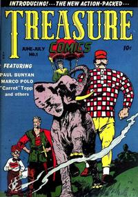 Cover Thumbnail for Treasure Comics (Prize, 1945 series) #1