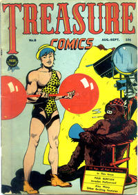 Cover Thumbnail for Treasure Comics (Prize, 1945 series) #8