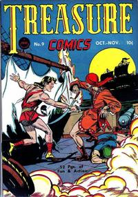 Cover Thumbnail for Treasure Comics (Prize, 1945 series) #9