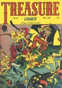 Cover Thumbnail for Treasure Comics (Prize, 1945 series) #10