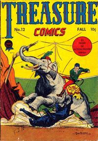 Cover Thumbnail for Treasure Comics (Prize, 1945 series) #12