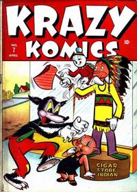 Cover Thumbnail for Krazy Komics (Marvel, 1942 series) #7