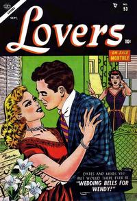 Cover for Lovers (Marvel, 1949 series) #53