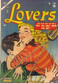 Cover Thumbnail for Lovers (Marvel, 1949 series) #54