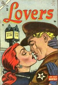 Cover for Lovers (Marvel, 1949 series) #58