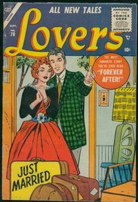Cover for Lovers (Marvel, 1949 series) #70