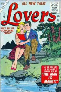 Cover for Lovers (Marvel, 1949 series) #73