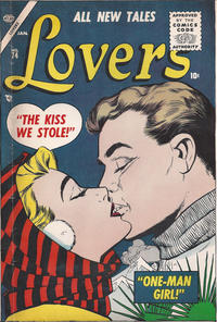 Cover for Lovers (Marvel, 1949 series) #74