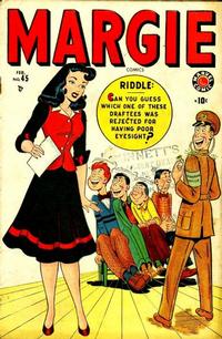 Cover Thumbnail for Margie Comics (Marvel, 1946 series) #45