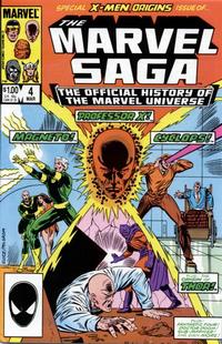 Cover Thumbnail for The Marvel Saga the Official History of the Marvel Universe (Marvel, 1985 series) #4 [Direct]