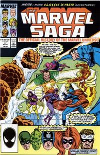 Cover Thumbnail for The Marvel Saga the Official History of the Marvel Universe (Marvel, 1985 series) #17 [Direct]