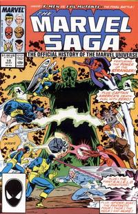 Cover Thumbnail for The Marvel Saga the Official History of the Marvel Universe (Marvel, 1985 series) #18