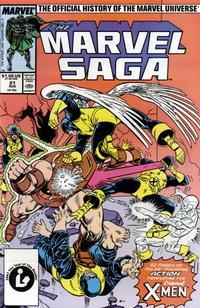 Cover Thumbnail for The Marvel Saga the Official History of the Marvel Universe (Marvel, 1985 series) #21